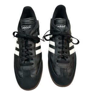 Adidas Samba Men’s Black Leather Sneakers